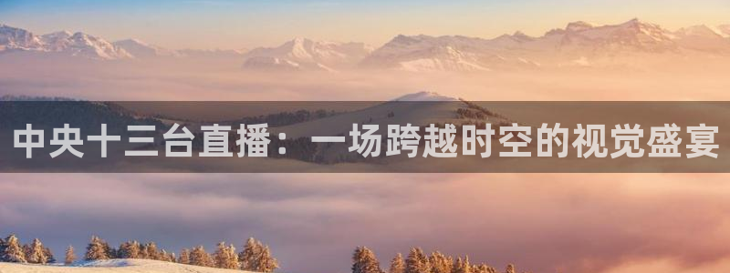 足球小蜘蛛：中央十三台直播：一场跨越时空的视觉盛宴